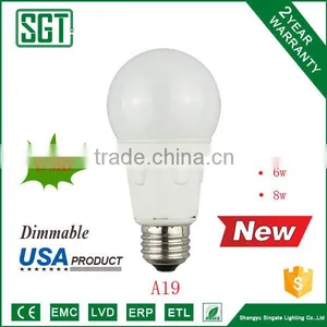 A19 Dimmable Led Bulb Housing One for Each Color Box thumbnail-1