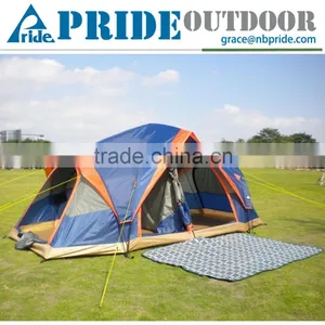 Military Waterproof Family Camping Portable Canopy Cheap House Extra Large Camping Wholesale Tents thumbnail-1