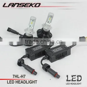 DC12v24V 4000lm 30w Led Car Headlamp h7 Kit With Waterproof IP65, Easier Install With Smaller Size thumbnail-1