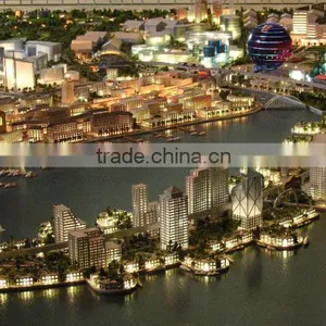 Urban Planning Scale Model, Government Land Using Project for Commercial Center thumbnail-3