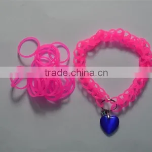 Beautiful Lady Silicone Rainbow Braid Wrist With Many Colors thumbnail-5