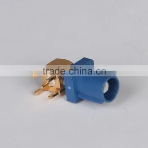 (skype:2859709271@qq.com) Fakra C Male PCB Mount Connector for Blue GPS Telematics or Navigation thumbnail-5