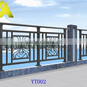 YT-002 2014 Top-selling Modern Wrought Iron/metal/steel Balcony Railing Designs thumbnail-1