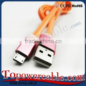 Fast Charging Aluminum Quality Micro USB Cable For Blackberry Smart Phone thumbnail-2