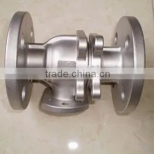 Lost Wax High Precison Casting Ball Valve Body Casting Iron Cast thumbnail-1