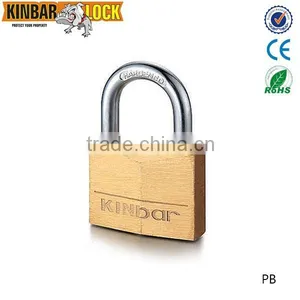 High Safety Rhombic Brass Padlock thumbnail-1