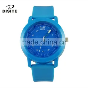 Best Selling Coulorful Kids Silicon Comfortable Wear Watch Made in China thumbnail-1