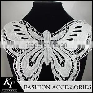 2012 Hot Selling Cotton Trimming Lace/Kavatar Fancy Nylon Lace Butterfly Patch thumbnail-1