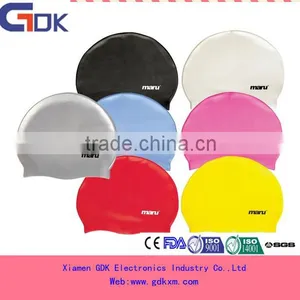Funny Printing Silicone Swim Cap for Ear Protection thumbnail-3