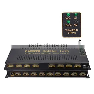 16 Way HDMI Splitter 1 in 16 Out Support 3D 1080p EDID thumbnail-2