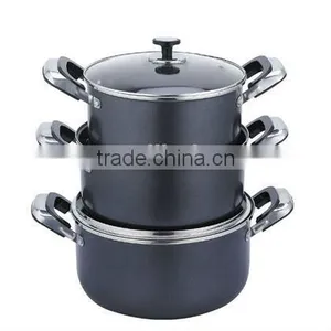 Non Stick Cooking Pot Aluminum Cookware Set thumbnail-1