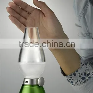 Traditional Blow Control USB Rechargeable Antique Cut Glass Oil Lamps / Best Promotional Gift and Traditional Meeting thumbnail-4