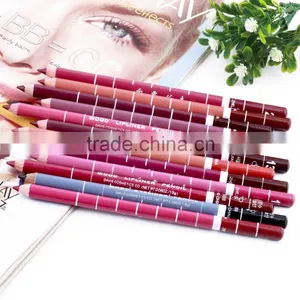 Professional Lipliner Pencil Waterproof Wooden Blend Lip Liner Pencil 15CM 23 Colors Per Set Hot 2016 Makeup Lipstick Tool thumbnail-1