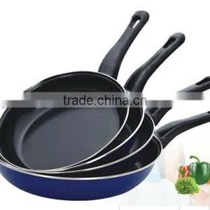 Non Stick Carbon Steel Frying Pan Set 22/24/26/228cm thumbnail-1