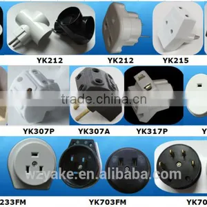 YK202 ABS Standard Grouding European Style Plug on Sale thumbnail-3