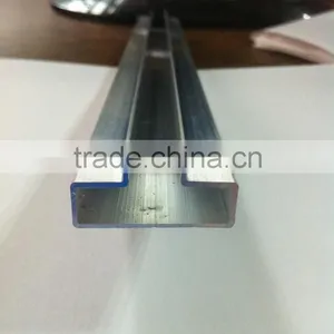 Aluminum Slatwall Insert Fitting With MDF Board, Display Showing Stand Aluminum for Algeria Market thumbnail-3
