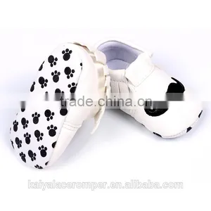 White&black Beard Kids Shoes ,toddler Infant Soft Shoes Moccasins Wholesale thumbnail-4