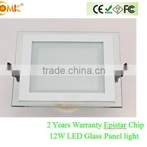 Dimmable 18W Square LED Glass Panel Downlight thumbnail-1