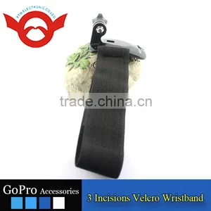 3 Incisions Nylon Wrist Band Belt Wrist Strap for Extreme Action Camera Gopro Hero 2/3/3+/4/4 Session thumbnail-6