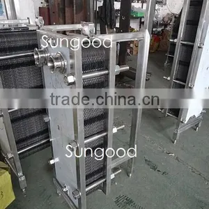 Stainless Steel Heating Exchanger/Stainless Steel Plate Chiller/Wort Chiller thumbnail-1