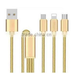 Multi-function 3 in 1 Usb Type-c Cable for Iphone and Samsung With Flashlight/memory Reader Function thumbnail-4