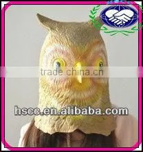 Deluxe Latex Owl Mask Animal Masks One Size Fits Most thumbnail-1