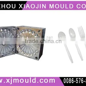 Injection Plastic Knife ,fork and Spoon Mold,plastic Knife Fork and Spoon Injection Mould thumbnail-3