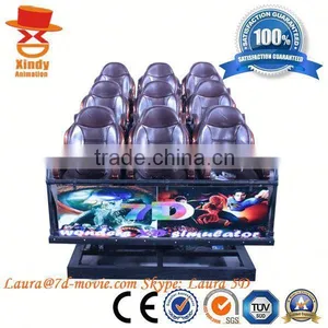 High Quality Modern Interactive 5d 7d 9d Cinema's Simulation Dinosaur thumbnail-6