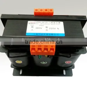 Three-phase Step Dow & Step up Control Isolation Transformer380V to 220V SBK(SG)-2500VA Machine Tool Control Transformer thumbnail-1