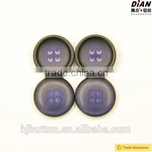 2016 DIAN Resin Buttonsblack and Blue Eco Friendly 4 Hole Personalized Buttons thumbnail-2