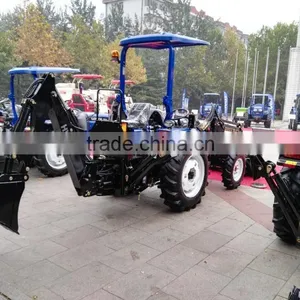 Mini Tractor With Backhoe thumbnail-2