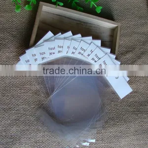 2014 Hot Sale Jewelry Packing Transparent PE Bag thumbnail-4