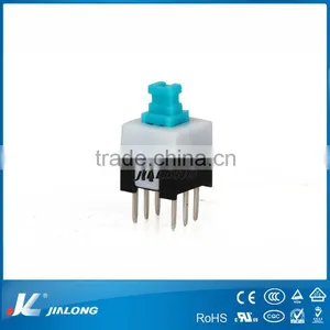 7*7mm 2P2T Push Button Types of Switch Electrical Electric Switch Small Mini Switches Push Switch KAN-W7 thumbnail-1