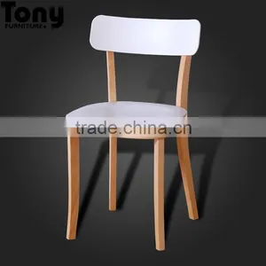 Classic Wood Living Furniture Wooden Kitchen Chair thumbnail-2