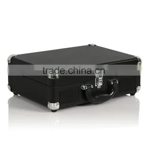 Home Vintage Suitcase Turntable With Aux in Headphone USB to PC Vinyl Convert thumbnail-3