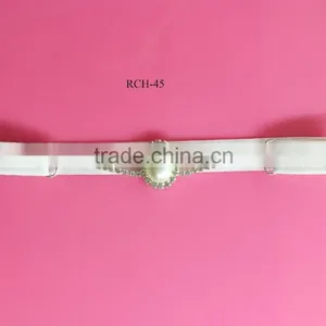 2015 Hot Selling Factory Price Pearl and Rhinestone Connector Decoration Headwear (RCH-45) thumbnail-5