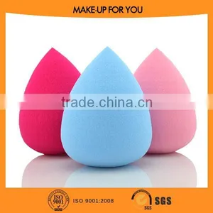 New Fashion Waterdrop Shape Sponge Powder Puff Makeuo Sponge Washable Free Samples thumbnail-1