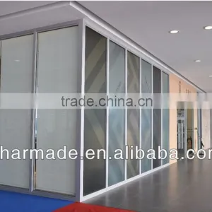 V84 Series Used Office Wall Partitions / Clear Glass Partition Wall / Office Partition Walls / Aluminum Profiles Quality Choice thumbnail-4