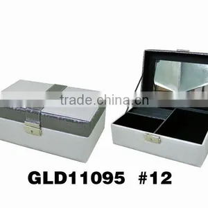 Snap Jewelry Box With Mirror With Lock Factory Sale Directly thumbnail-4