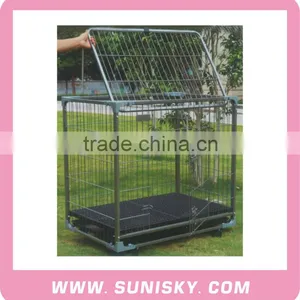 Steel Tube Pet Cage for Large Dogs thumbnail-1