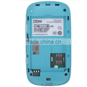 Cheapest 3G Pocket Wifi Router ZTE MF30 Global Mobile Hotspot 3G Wireless Modem 7.2Mbps With TF Card Slot(Black thumbnail-2