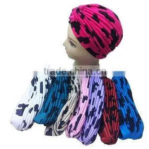 Turban Head Wrap Band Headband Hat Cap Chemo Bandana Leopard thumbnail-1