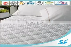 Goose Down Fill and Quilted Mattress Protector With Skirt thumbnail-1