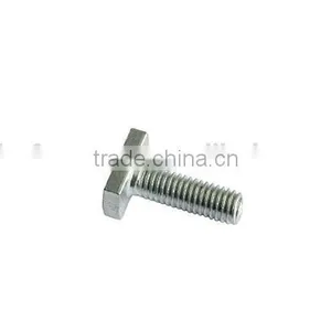 Carbon Steel T-bolts Blue White Zinc thumbnail-1