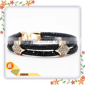 2016 Custom Wholesale Jewelry Stingray Bracelets for Woman in Fashion Color thumbnail-3