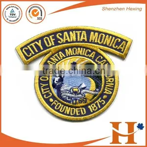 Custom High Quality Embroidery Number Hook and Loop Fastener Patches,embroidered Number Patches thumbnail-5