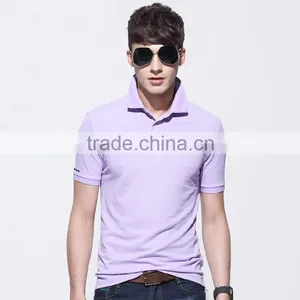 Custom Original Cotton Plain Color Design Quick Dry Moisture Transfer Golf Polo Shirts thumbnail-5