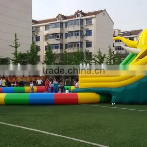Commercial Giant Inflatable Water Slide With Pool/ Water Park for Sale thumbnail-6