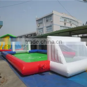 Customized Inflatable Football Pitch/hot Sale Soccer Field thumbnail-6
