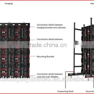Led Screen for Rental,High Defination Die-casting Rental Display, 500mm*500mm, Ultra Slim, High Refresh Rate thumbnail-4